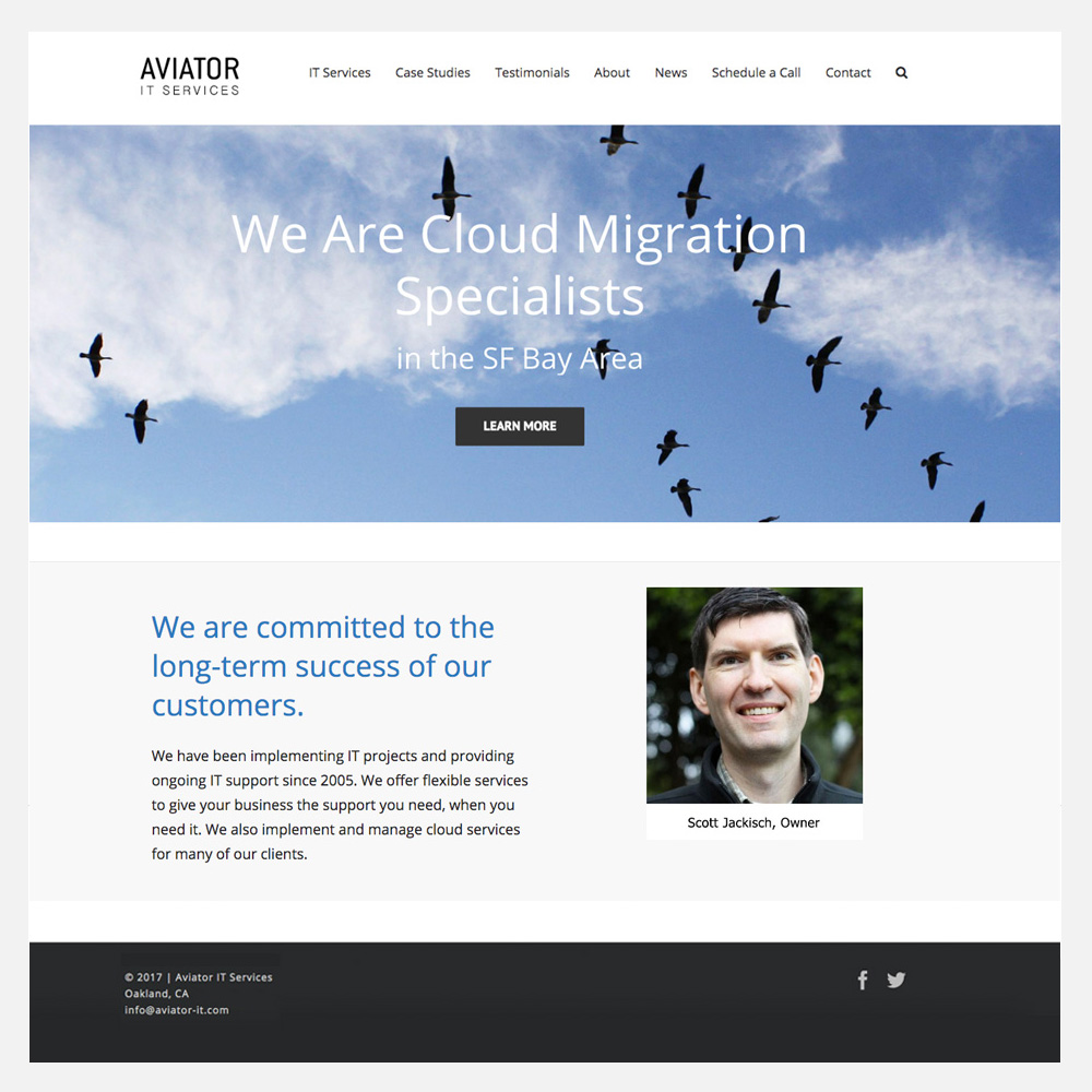 Aviator IT Web Design